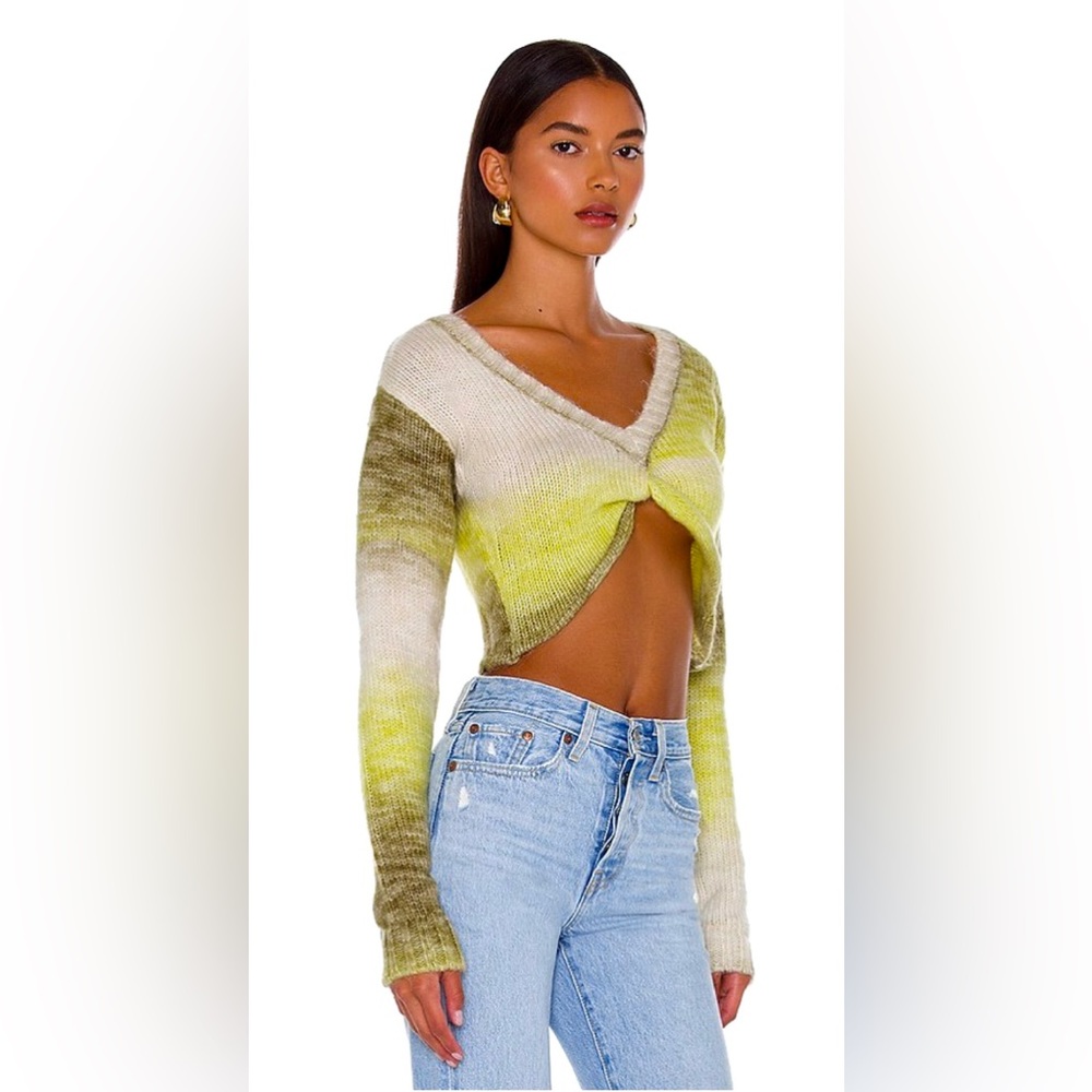 For love and lemons Free People cropped sweater
